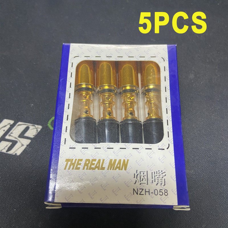 Smoking & Vaping Accessories - NZH-058 ชุด 5 ชิ้น/เซ็ต ที่กรองบุหรี่ส่วนตัว สำหรับบุหรี่ขนาดหนาและบาง