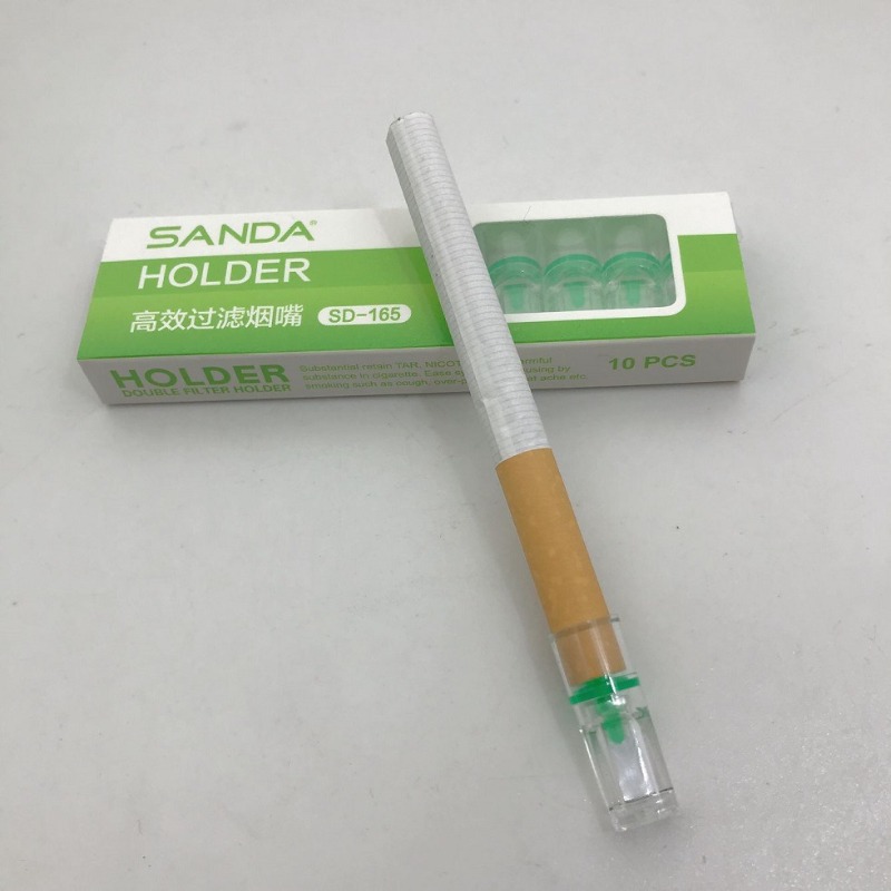 Smoking & Vaping Accessories - ที่กรองบุหรี่แบบใช้แล้วทิ้งเพื่อสุขภาพ ลดคราบดีบุก พร้อมไมโครฟิลเตอร์ กรองคราบดีบุก ของขวัญสำหรับผู้ชาย อุปกรณ์สำหรับการสูบบุหรี่