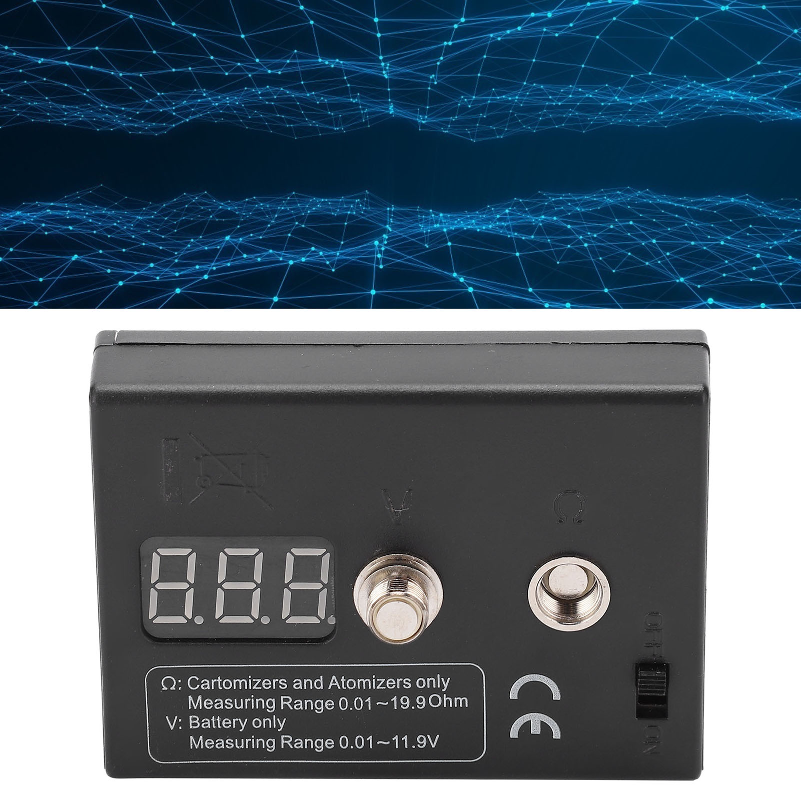 เครื่องวัดความต้านทานโอห์ม 0.0 - Ohm Meter Reader บทวิจารณ์และราคา