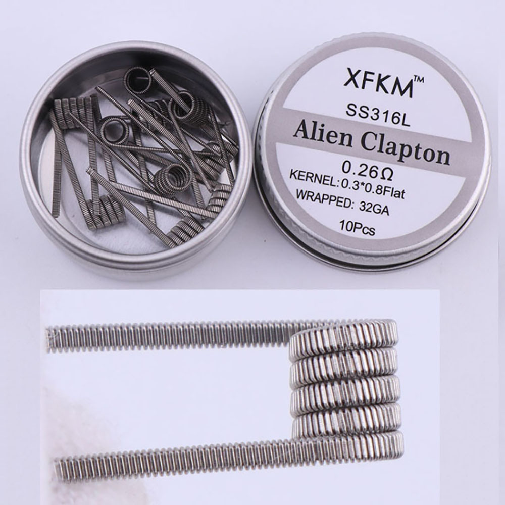 ขดลวด Alien clapton SS316L 10ช - Clapton Wire Pre Built บทวิจารณ์และราคา