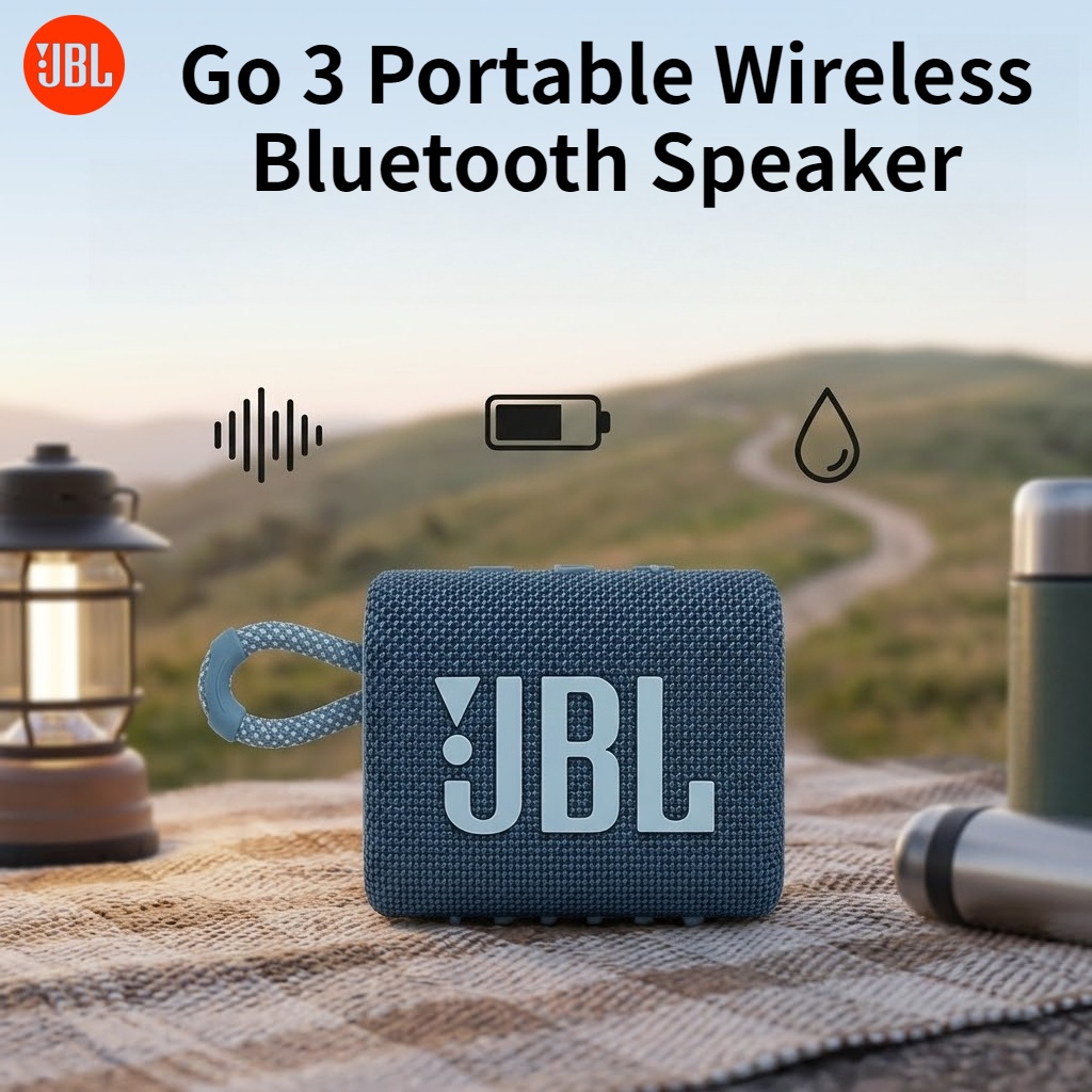 เจบีแอล โก 3 ลำโพงบลูทูธไร้สาย - Jbl Speaker Go 4 บทวิจารณ์และราคา