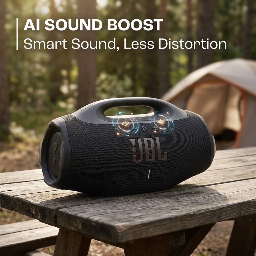 ลำโพงไร้สายขนาดใหญ่ JBL BOOMBO - Jbl Speaker Go 4 บทวิจารณ์และราคา