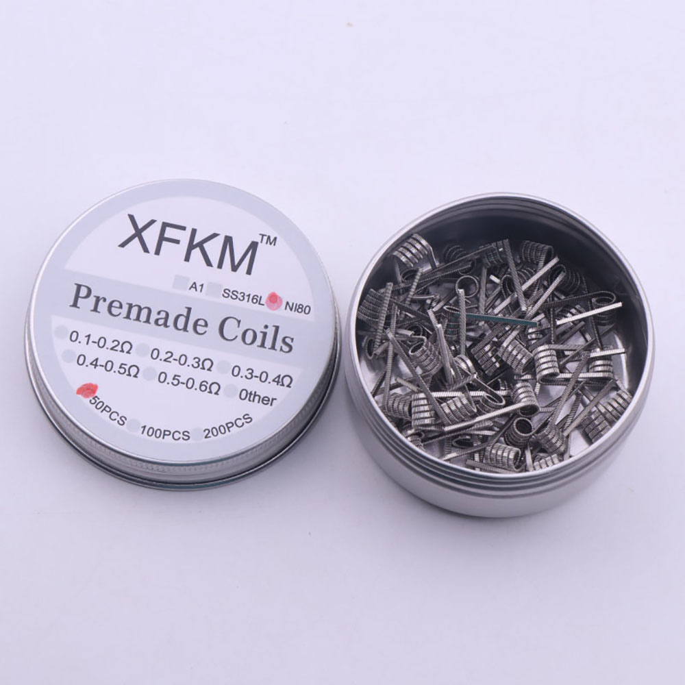 NI80 50/100เส้นผ่านศูนย์กลางภา - Clapton Wire Pre Built บทวิจารณ์และราคา