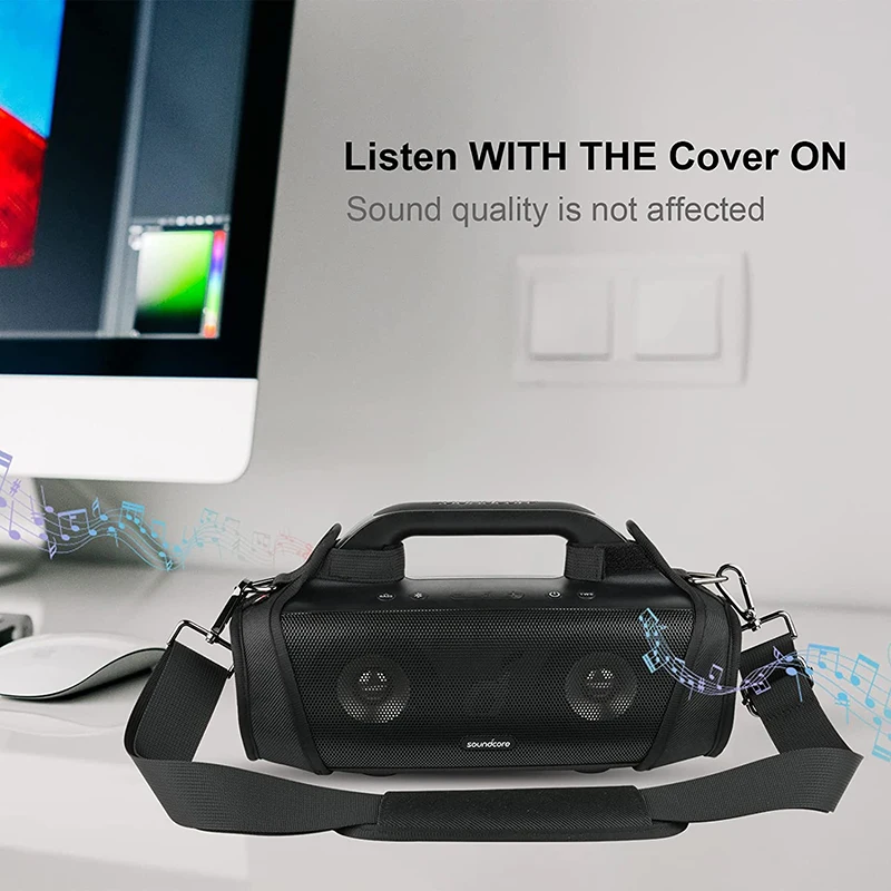 กระเป๋าพร้อมสายสะพายสำหรับลำโพ - Anker Speaker Soundcore Motion+ บทวิจารณ์และราคา