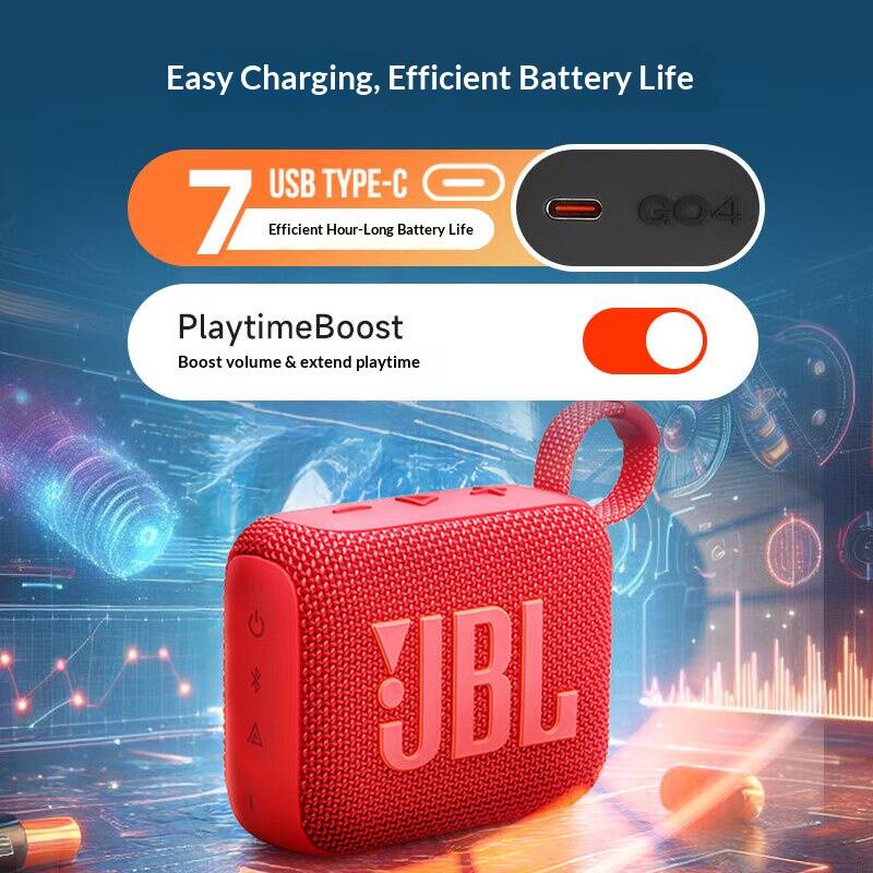 ลำโพงไร้สาย JBL GO4 สีสันสดใส  - Jbl Speaker Go 4 บทวิจารณ์และราคา