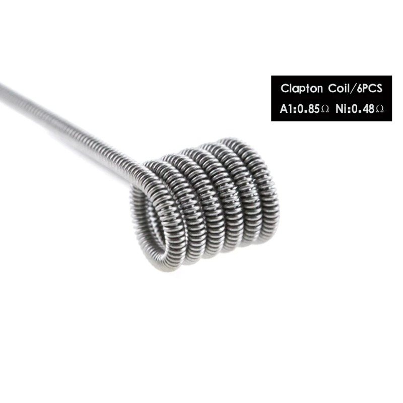 48 ชิ้น/ชุด คอยล์สำเร็จรูป 8 i - Clapton Wire Pre Built บทวิจารณ์และราคา