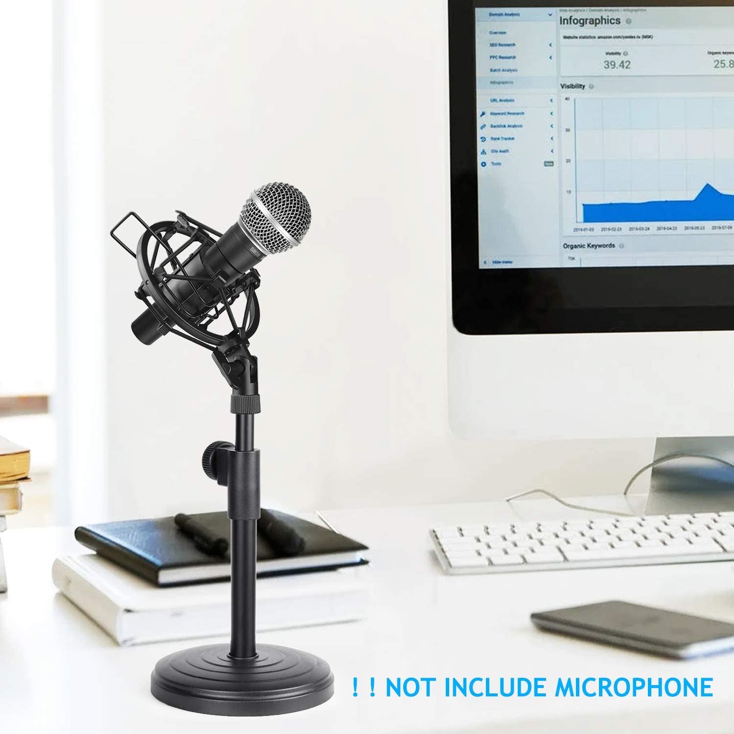 ไมโครโฟนตั้งโต๊ะขาตั้ง,ปรับตาร - Shure Mic Sm58 บทวิจารณ์และราคา